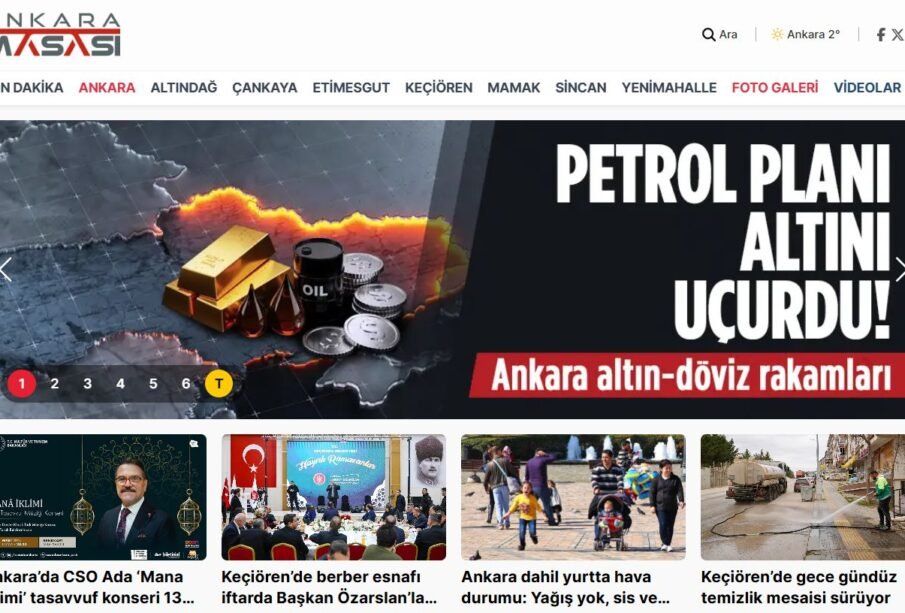 Ankara Haber - www.ankaramasasi.com.tr
